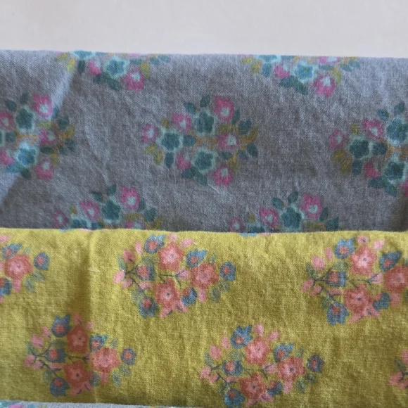 Natural Life Mix And Match Queen Bedsheet Set Green Blue Maia 6pc - Picture 2 of 4